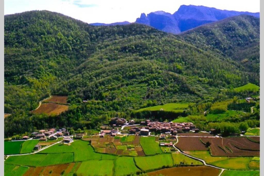 La Badenca. Masia Catalana Del S. XVII Riudaura Exteriér fotografie