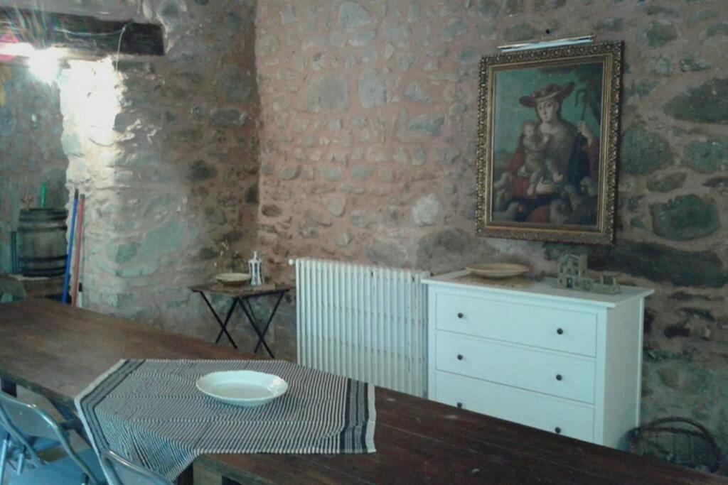 La Badenca. Masia Catalana Del S. XVII Riudaura Exteriér fotografie